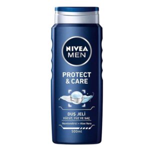 خرید و قیمت شامپو سر و بدن نیوا مردانه مدل PROTECT AND CARE حجم 500 میل