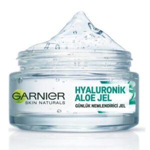 خرید و قیمت ژل کرم آبرسان آلوئه ورا هیالورونیک اسید گارنیر حجم 50 میل