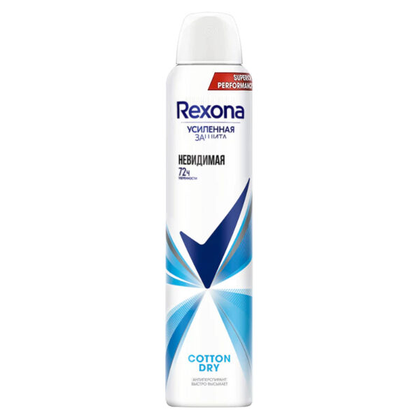 خرید و قیمت اسپری ضد تعریق زنانه 72 ساعته رکسونا آبی cotton dry