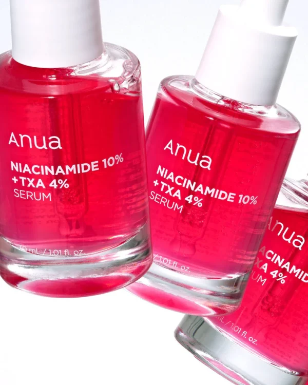 خرید و قیمت سرم ضد لک و نیاسینامید 10% ترانگزامیک اسید 4% آنوا Anua حجم 30 میل
