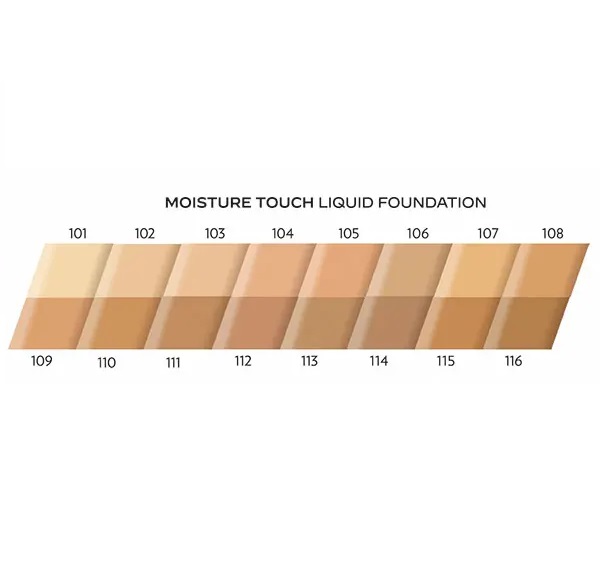 خرید و قیمت کرم پودر آبرسان گلدن رز مدل Moisture Touch شماره 107