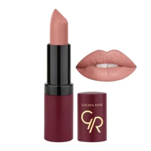 خرید و قیمت رژ لب جامد مات و مخملی گلدن رز Golden Rose مدل GR Velvet Matte Lipstick شماره 01