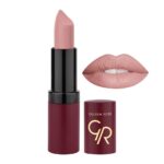خرید و قیمت رژ لب جامد مات و مخملی گلدن رز Golden Rose مدل GR Velvet Matte Lipstick شماره 3
