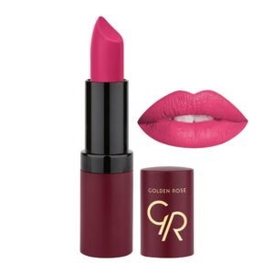 خرید و قیمت رژ لب جامد مات و مخملی گلدن رز Golden Rose مدل GR Velvet Matte Lipstick شماره 11