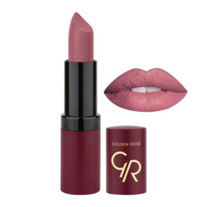 خرید و قیمت رژ لب جامد مات و مخملی گلدن رز Golden Rose مدل GR Velvet Matte Lipstick شماره 14