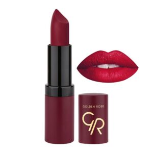 خرید و قیمت رژ لب جامد مات و مخملی گلدن رز Golden Rose مدل GR Velvet Matte Lipstick شماره 20