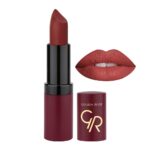 خرید و قیمت رژ لب جامد مات و مخملی گلدن رز Golden Rose مدل GR Velvet Matte Lipstick شماره 22