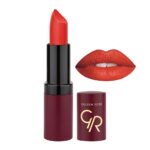 خرید و قیمت رژ لب جامد مات و مخملی گلدن رز Golden Rose مدل GR Velvet Matte Lipstick شماره 24