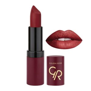 خرید و قیمت رژ لب جامد مات و مخملی گلدن رز Golden Rose مدل GR Velvet Matte Lipstick شماره 25