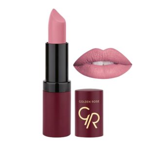 خرید و قیمت رژ لب جامد مات و مخملی گلدن رز Golden Rose مدل GR Velvet Matte Lipstick شماره 7