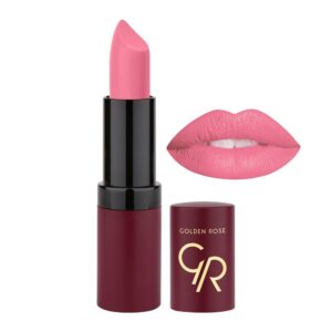 خرید و قیمت رژ لب جامد مات و مخملی گلدن رز Golden Rose مدل GR Velvet Matte Lipstick شماره 9