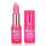 خرید و قیمت رژ لب حرارتی ژله ای گلدن رز Golden rose مدل Miracle Lips شماره 101 رنگ Berry Pink