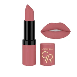 خرید و قیمت رژ لب جامد مات و مخملی گلدن رز Golden Rose مدل GR Velvet Matte Lipstick شماره 2