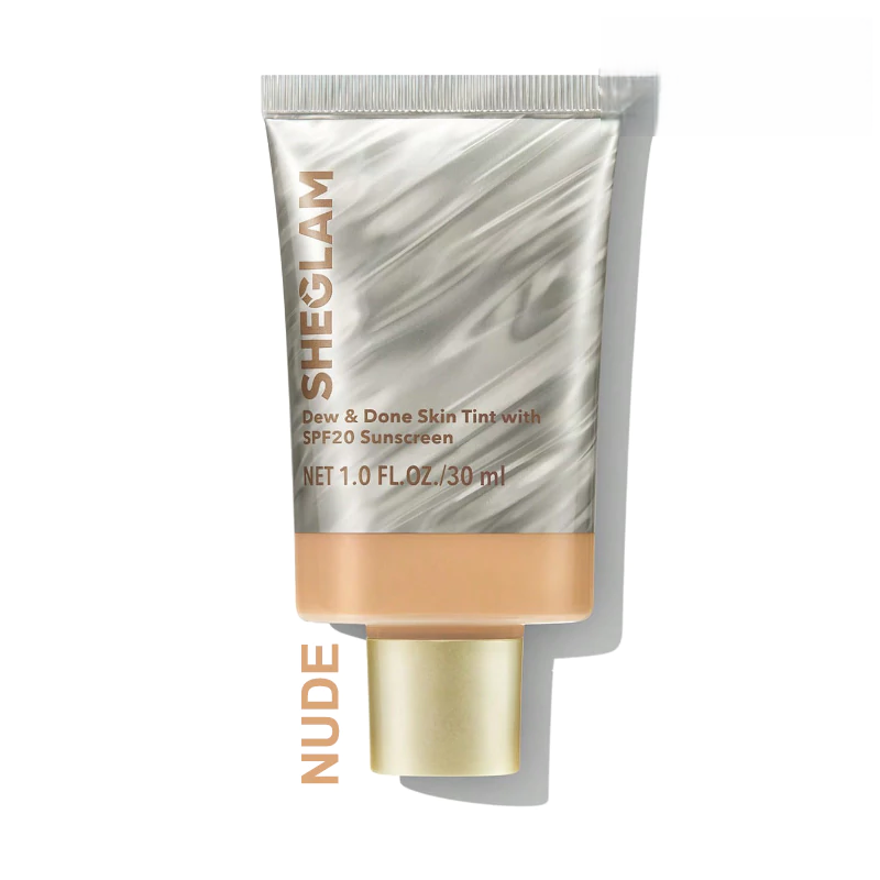 خرید و قیمت تینت پوست شیگلم Sheglam مدل Dew And Done با SPF 20 رنگ Nude حجم 30 میل