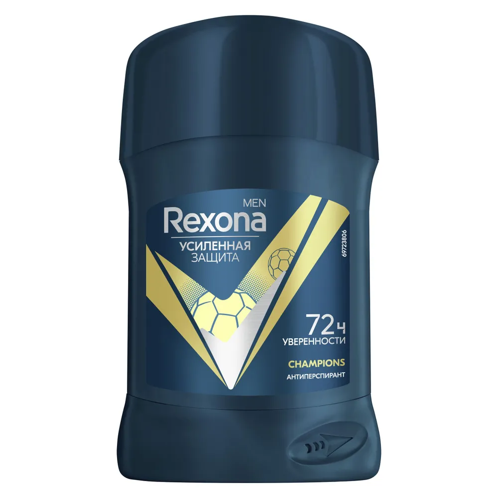 خرید و قیمت مام صابونی مردانه رکسونا Rexona مدل Champions حجم 50 میل