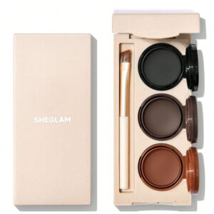 خرید و قیمت پالت 3 عددی خط چشم و ابرو ژله ای شیگلم Sheglam وزن 4.2 گرم