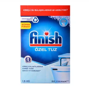خرید و قیمت نمک ماشین ظرفشویی فینیش Finish وزن 1.5 کیلوگرم