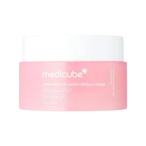 خرید و قیمت کرم کپسولی PDRN و کلاژن مدی کیوب روشن کننده و ضد چروک