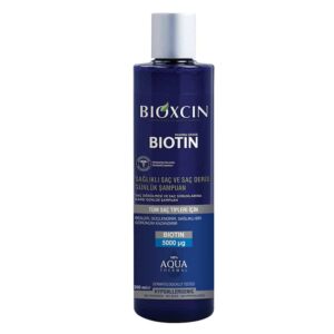 خرید و قیمت شامپو بیوکسین BIOXCIN مدل BIOTIN حجم 300 میل