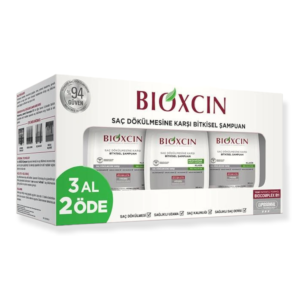 خرید و قیمت پک 3 عددی شامپو بیوکسین BIOXCIN مناسب مو های چرب حجم 30 میل
