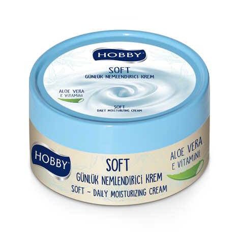 خرید و قیمت کرم مرطوب کننده دست و صورت هوبی HOBBY حاوی عصاره آلوئه ورا حجم 250 میل