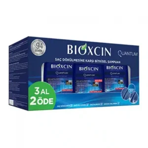 خرید و قیمت پک 3 عددی شامپو بیوکسین BIOXCIN کوانتوم مو های چرب حجم 300 میل