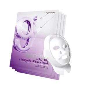 خرید و قیمت ماسک ورقه ای لیفت و درخشان کننده پوست نامبوزین Numbuzin مدل NAD+ + 50 Peptides بسته چهار عددی