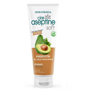 خرید و قیمت کرم مرطوب کننده تیوپی دست,صورت و بدن پروبیوتیک آسپتین Aseptine حاوی عصاره آووکادو حجم 200 میل