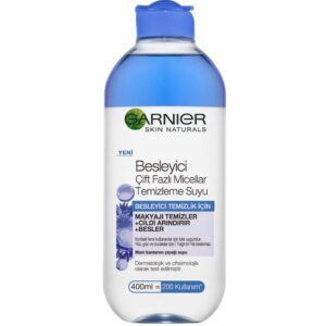 خرید و قیمت میسلار واتر دوفاز گارنیر Garnier انواع پوست عصاره خار مریم حجم 400 میل