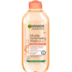 خرید و قیمت میسلار واتر لایه بردار گلیکولیک اسید و PHA 1% گارنیر Garnier حجم 400 میل