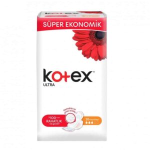 خرید و قیمت نوار بهداشتی کوتکس kotex مدل Ultra سایز نرمال بسته 24 عددی