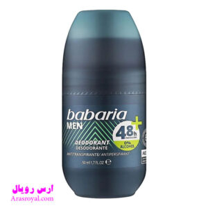 خرید و قیمت مام رولی ضد تعریق مردانه باباریا Babaria حجم 50 میل