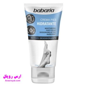خرید و قیمت کرم ترک پا حاوی آبرسان باباریا babaria مناسب همه پوست ها حجم 50 میل