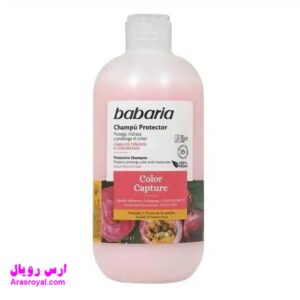 خرید و قیمت شامپو سر باباریا babaria مناسب مو های رنگ شده حجم 500 میل