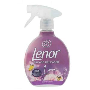 خرید و قیمت اسپری اتو کننده و ضد چروک لباس لنور lenor رایحه EXOTIC BLOOM گل یاسمن حجم 500 میل
