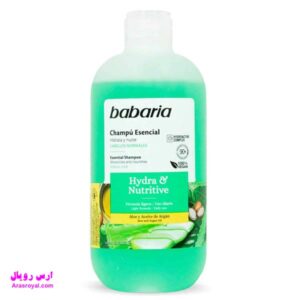 خرید و قیمت شامپو سر باباریا babaria مناسب مو های نرمال حجم 500 میل