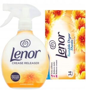 خرید و قیمت اسپری ضد چروک و اتو کننده لباس لنور lenor با رایحه Summer Breeze حجم 500 میل
