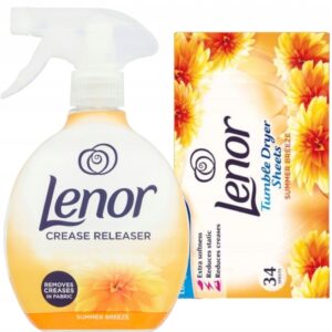 خرید و قیمت اسپری ضد چروک و اتو کننده لباس لنور lenor با رایحه Summer Breeze حجم 500 میل