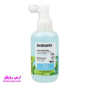 خرید و قیمت اسپری دوفاز مو باباریا babaria مدل ضد شوره مناسب مو های چرب حجم 150 میل