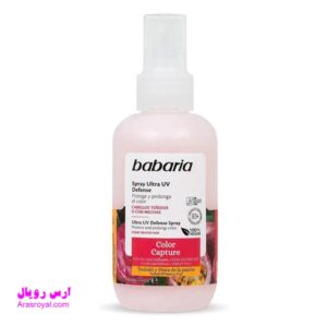 خرید و قیمت اسپری دو فاز باباریا babaria مناسب مو های رنگ شده حجم 150 میل