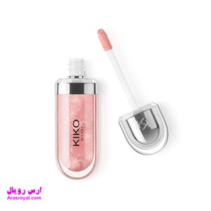خرید و قیمت لیپ گلاس براق کیکو KIKO مدل 3D Hydra Gloss رنگ Pearly Shell شماره 31