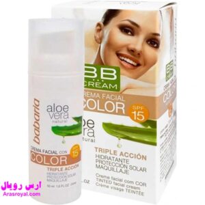 خرید و قیمت ب ب کرم آبرسان باباریا babaria حاوی آلوئه ورا حجم 50 میل