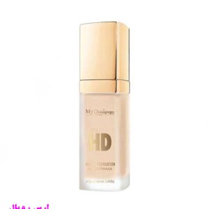 خرید و قیمت کرم پودر فول کاور مات مای میکاپ استوری My Makeup Story مدل Ultra HD MATTE رنگ MF04