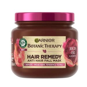 خرید و قیمت ماسک مو ضد ریزش گارنیر Garnier مدل Botanic Therapy حاوی روغن کرچک و بادام حجم 340 میل