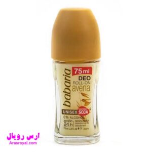 خرید و قیمت مام رول ضد حساسیت باباریا babaria مدل Avena رایحه جو حجم 75 میل