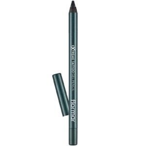 خرید و قیمت مداد چشم ژله ای ضد آب فلورمار Flormar مدل Extreme tattoo Gel Pencil رنگ Deep Green سبز تیره شماره 03