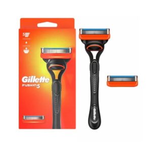 خرید و قیمت ست دسته و 2 عدد یدک ژیلت Gillette پنج لبه مدل Fusion 5