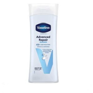 خرید و قیمت لوسیون بدن وازلین Vaseline مدل Advanced Repair ترمیم کننده رنگ آبی حجم 200 میل