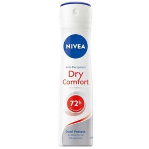 خرید و قیمت اسپری ضد تعریق زنانه نیوا Nivea مدل Dry Comfort حجم 150 میل