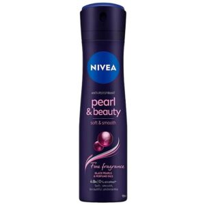 خرید و قیمت اسپری ضد تعریق زنانه نیوا Nivea مدل Pearl and Beauty Soft And Smooth حجم 150 میل